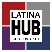 logo coworking evolution center latina hub