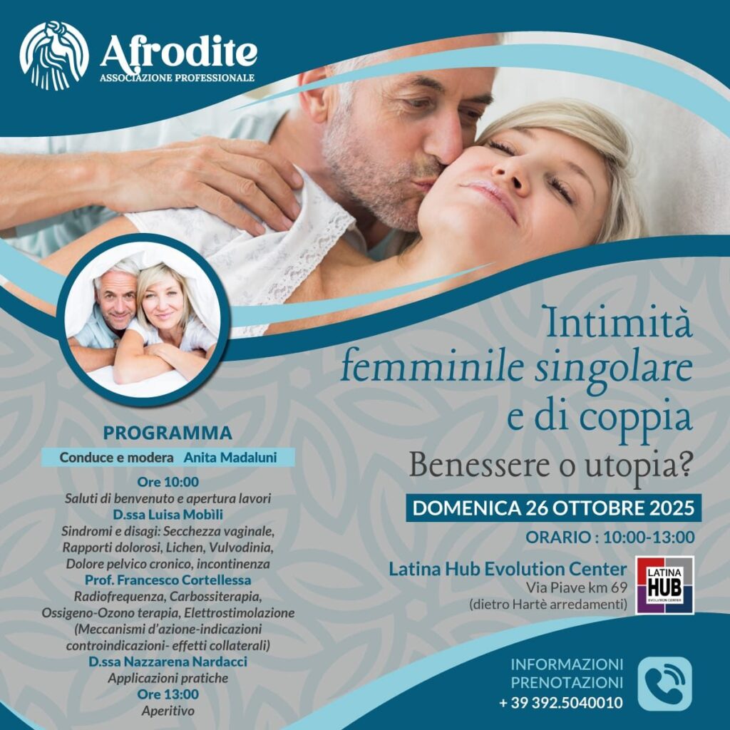 Intimità femminile singolare e di coppia benessere o utopia? 1 locandina definitiva cortellessa